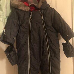 Baby winter bodysuit